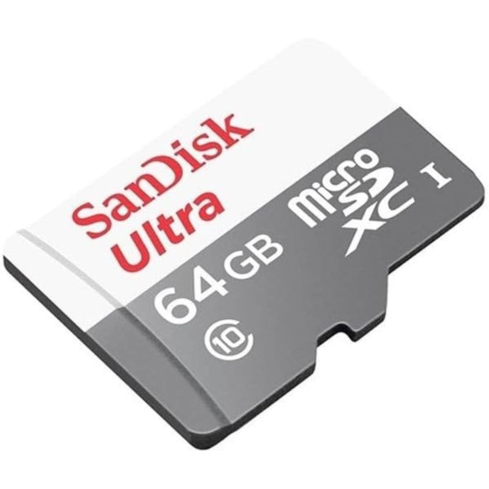 Micro Sdxc Uhs-I Card With Adapter 64Gb Sandisk