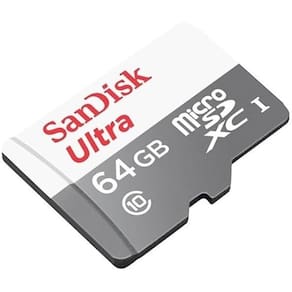 Micro Sdxc Uhs-I Card With Adapter 64Gb Sandisk
