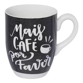 Caneca de Porcelana Mais Café 350 ml CANC116 - Hauskraft