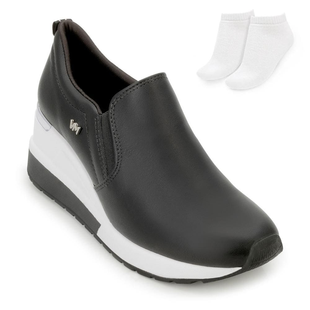 Tênis Slip On Via Marte e Meia VM25-04600