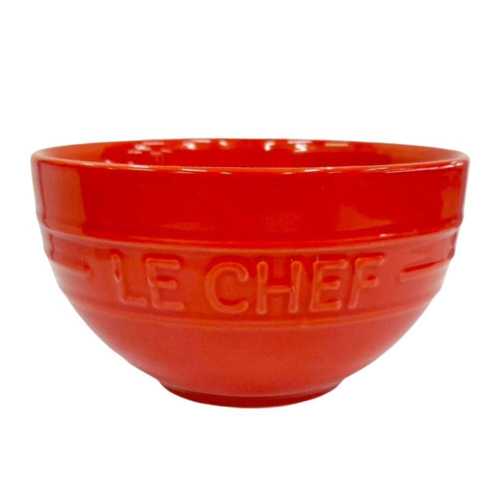 Bowl de Cerâmica Le Chef 400 ml Vermelho - Hauskraft