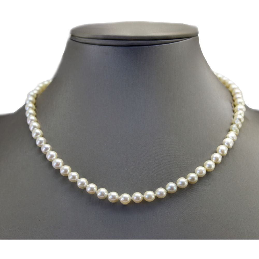 Gargantilha De Pérola Água Salgadas Brancas Choker Prata 925