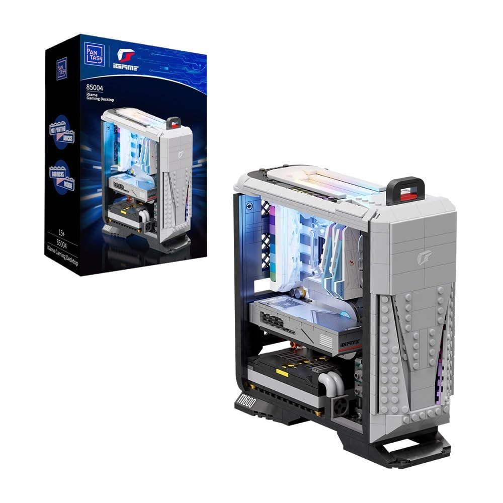 Conjunto de blocos de construção BRICKKK Technic Clamping PC Desktop