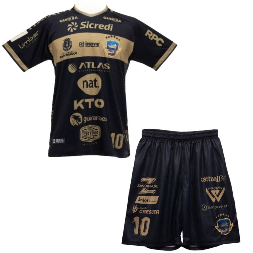 Conjunto Masculino Pato Futsal Inove Oficial de Jogo