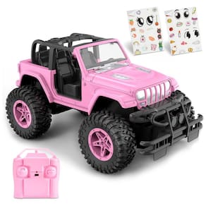 Carrinho de Controle Remoto para Adultos Off Road Até 15 km por hora, Recarregável, Escala 112, NQD, Preto