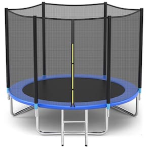 Cama Elastica Capacidade até 200 kg e Tamanho 3 Metros, Tiktun, Azul