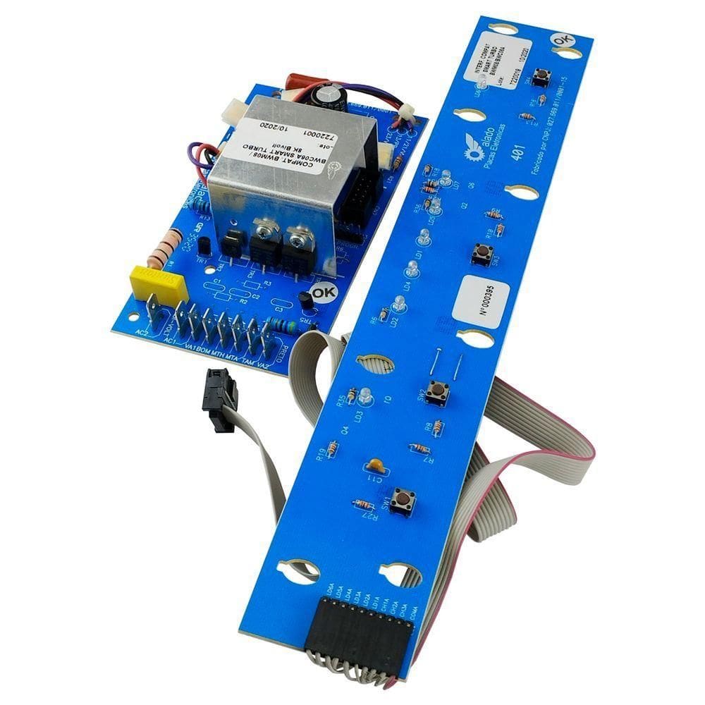Kit Placa Potencia + Interface Brastemp Lavadora Smart Turbo 8kg