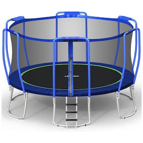 Cama Elástica para Crianças, até 192 kg, Tamanho 4,6 Metros, Zupapa, Azul