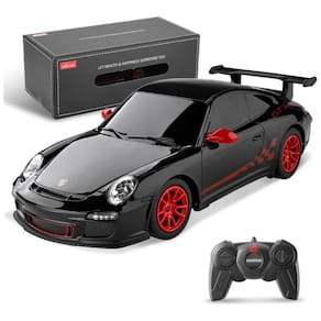 Carrinho de Controle Remoto Porsche 911G Licenciado para Adultos e Crianças, BEZGAR, Preto