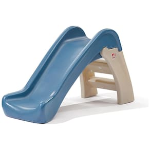 Escorregador Infantil Para Ambientes Internos e Externos, Com Escada Larga e Pegada Fácil - Para Crianças de 1,5 a 4 Anos - Step2