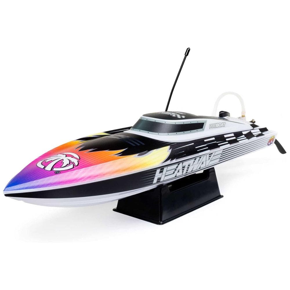 Barco de Controle Remoto para Adultos com Ferragens Metálicas Ajustáveis e Velocidade até 40 km/h, Pro Boat, Colorido