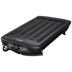 Churrasqueira Elétrica Indoor Tayama TG868XL Antiaderente Sem Fumaça, Extra Grande, Preta