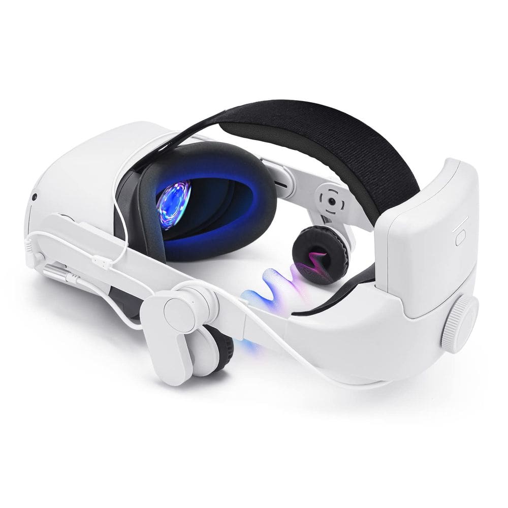 Alça de cabeça VR Lampelc Comfort Audio Elite Strap com 8000mAh