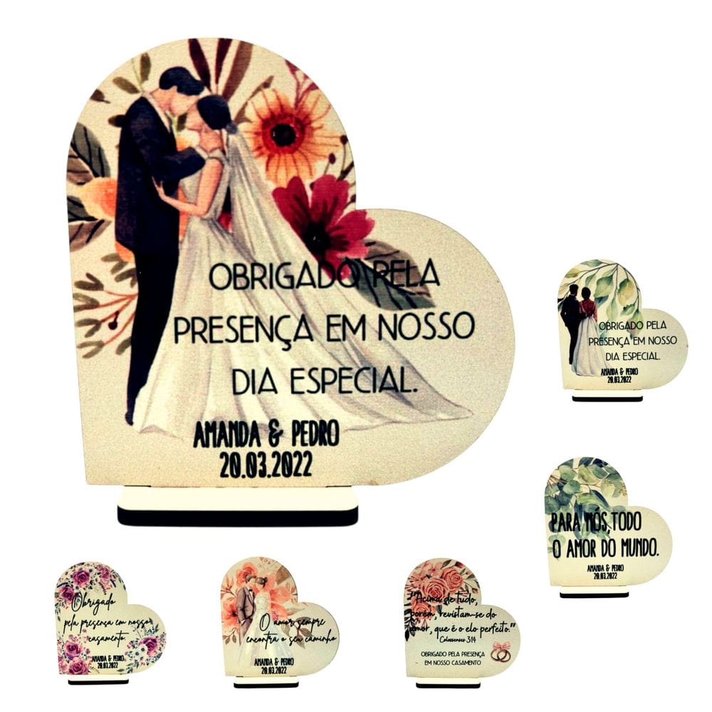 Centros de Mesa Casamento, Lembrancinha, 10 UNIDADES