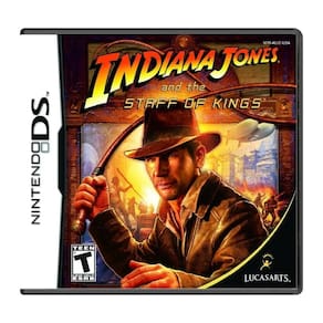 Jogo Indiana Jones And The Staff Of Kings Nintendo Ds Novo