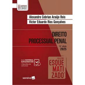 Direito Processual Penal Esquematizado - 14Ed/25