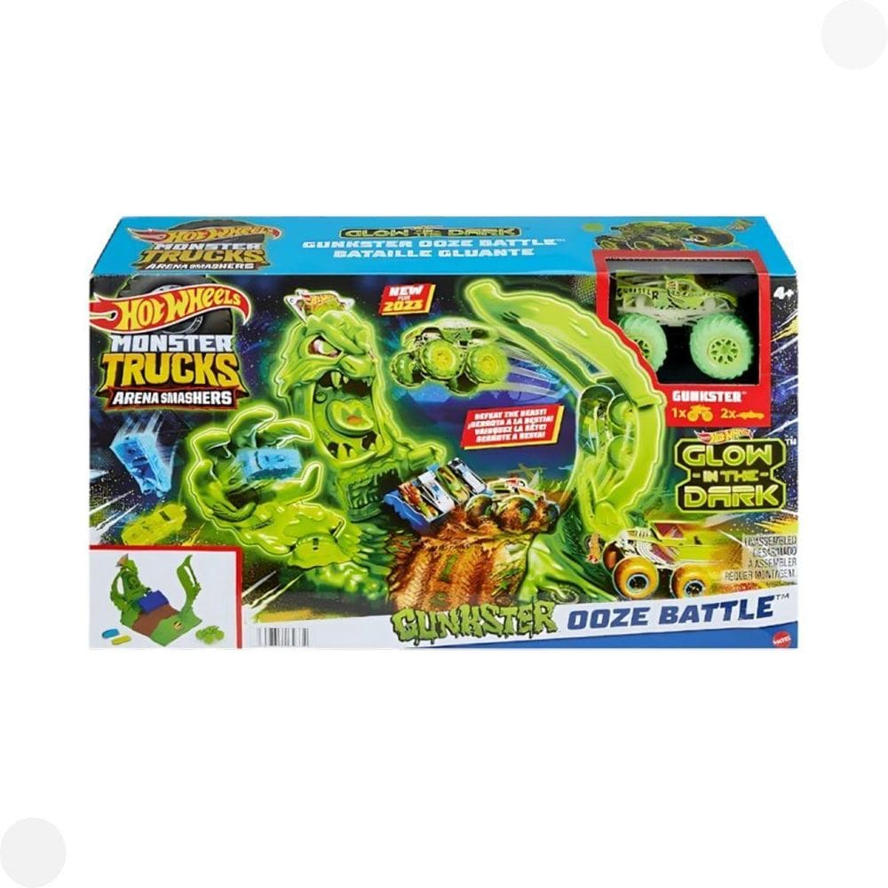 Pista Hot Wheels Monster Trucks Arena Smashers Hpn72 Mattel