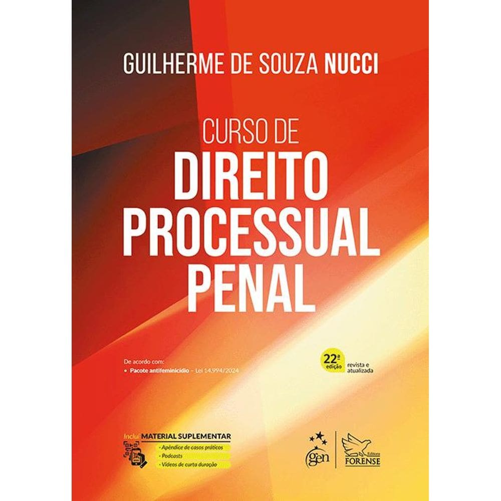 Curso de Direito Processual Penal - 22ª Edição 2025