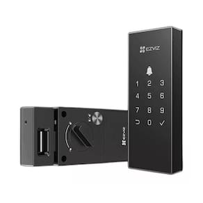 Fechadura Digital Dl03 Ezviz Black - Senha Wifi Alexa E App