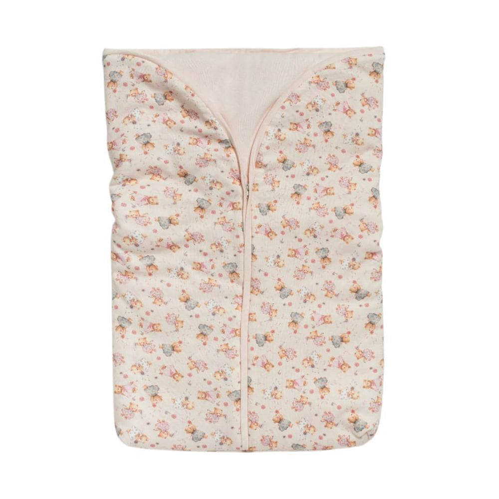 Porta Bebê / Saco de Dormir Bebê Aurora Rosa - Hug