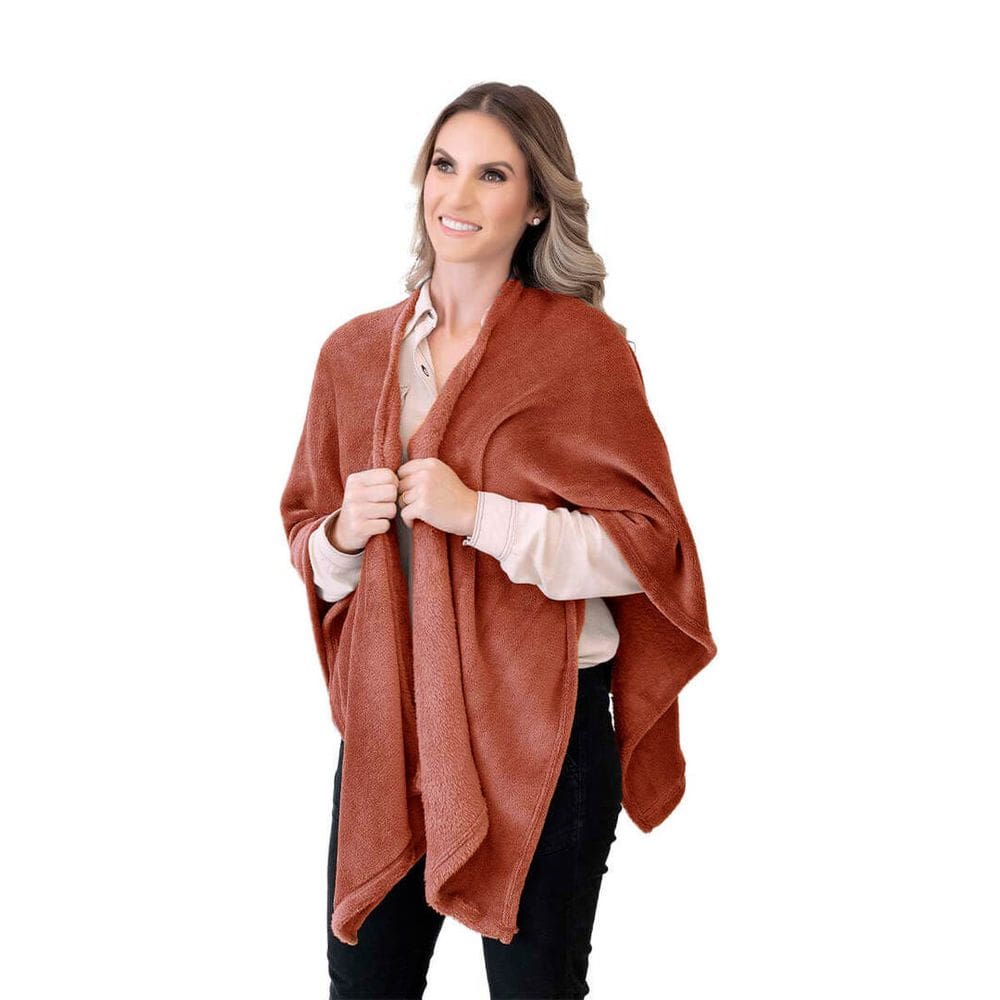 Xale Feminino Poncho Microfibra Nevada
