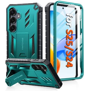 Capa de telefone FNTCASE para Samsung Galaxy S25/S24 com suporte