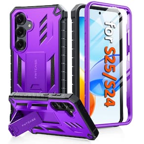 Capa de telefone FNTCASE para Samsung Galaxy S25/S24 roxa
