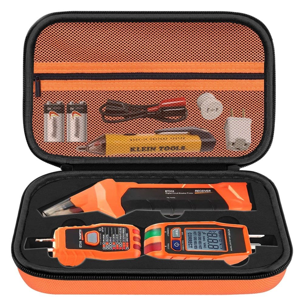 Estojo rígido HESPLUS para localizador de disjuntores Klein Tools ET310
