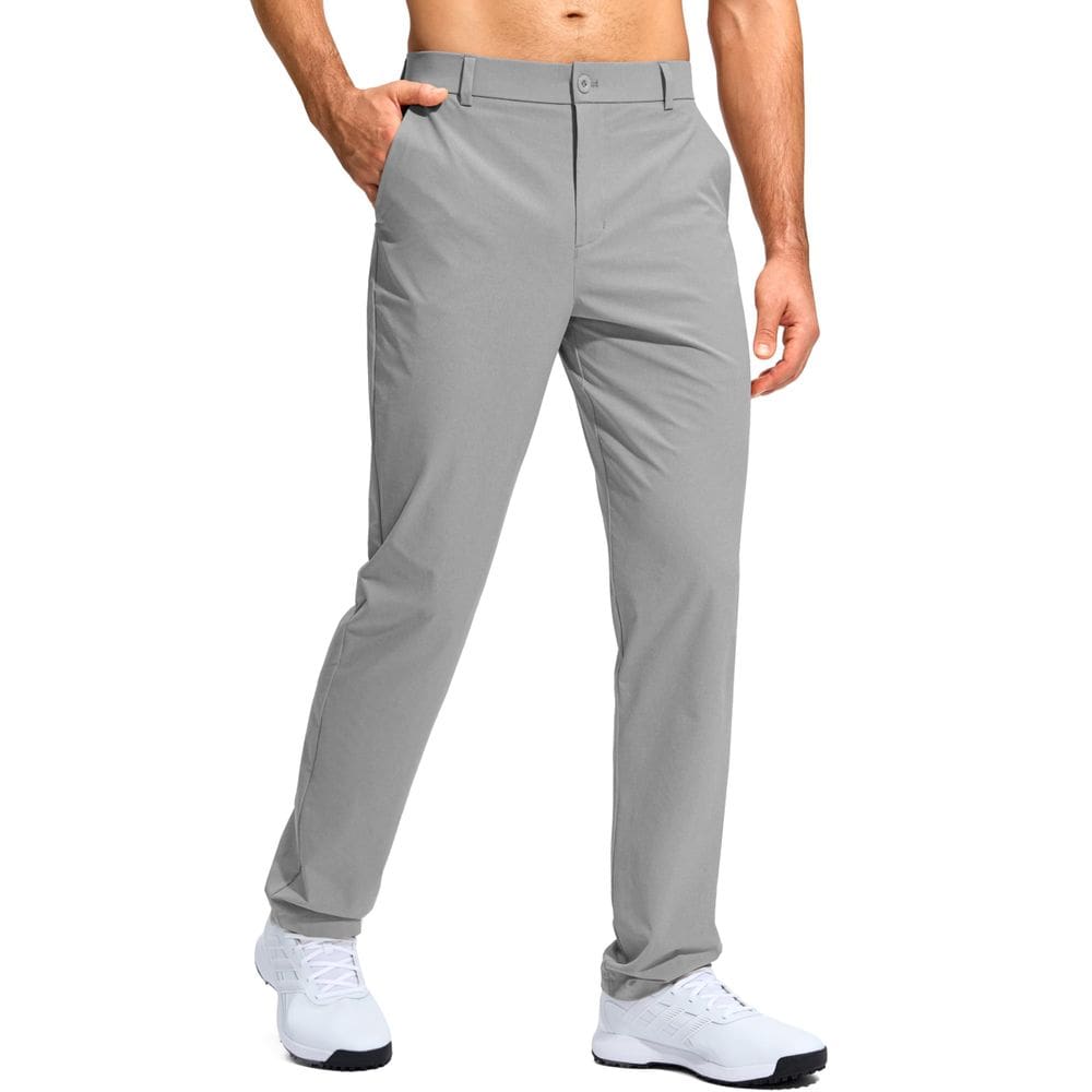 Calças de golfe G Gradual Lightweight Stretch para homens cinza claro