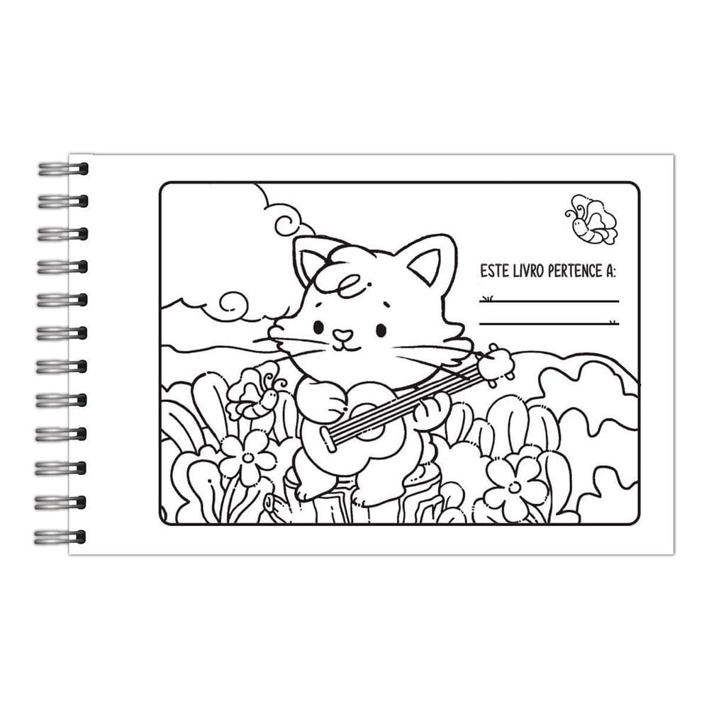 Kittie Cuties - Para Colorir