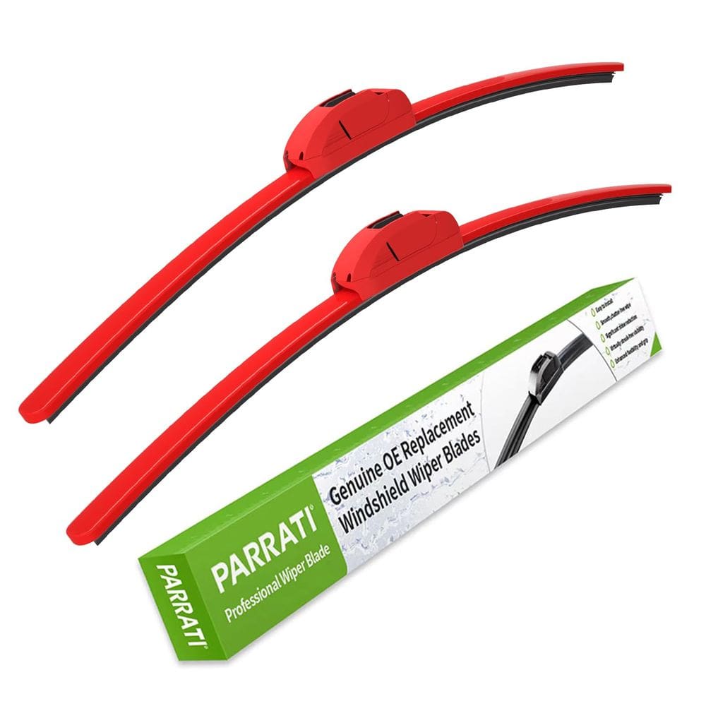 Escovas de limpador de para-brisa PARRATI Premium All-Season Red (conjunto 2)