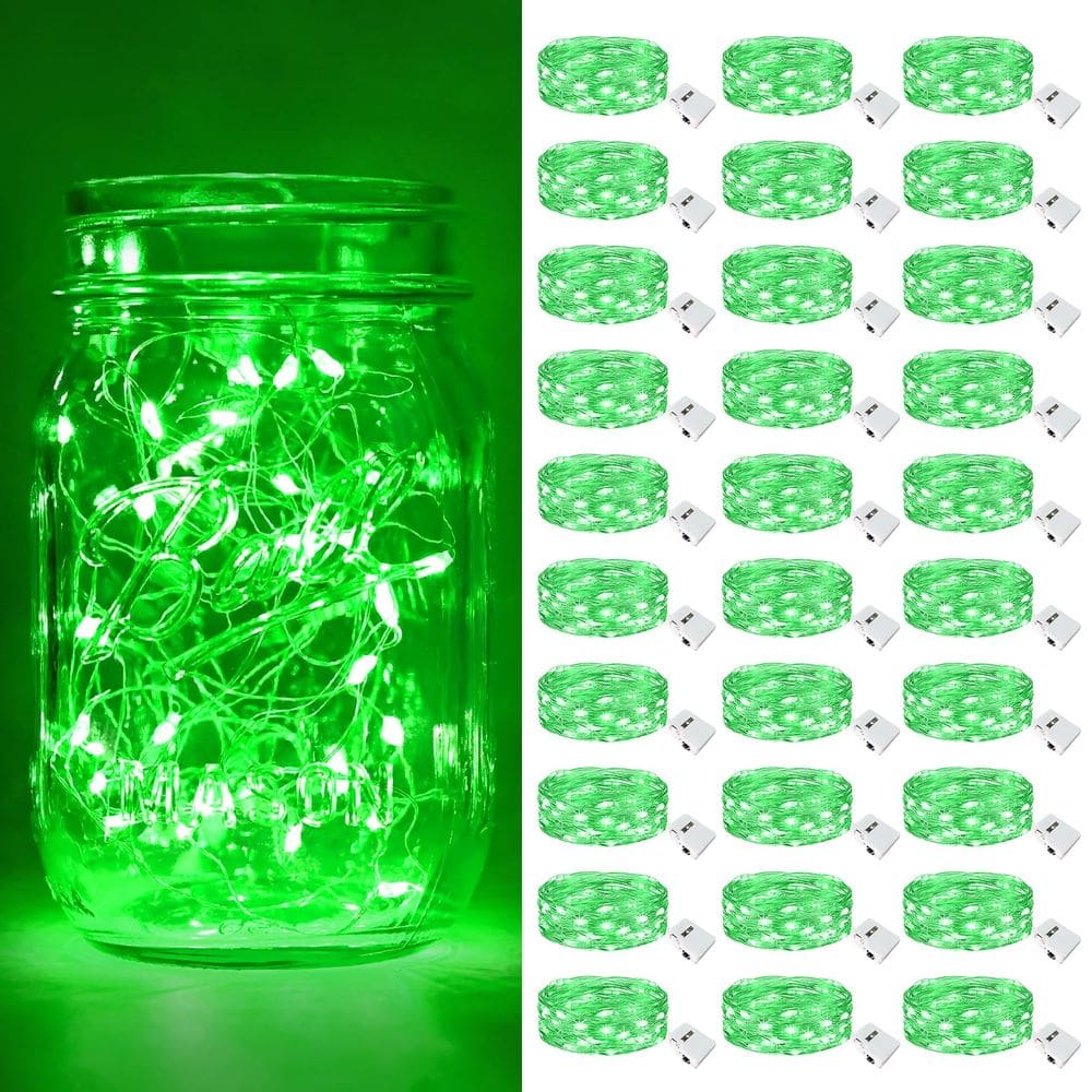 Fairy Lights btfarm St Patricks Day 20 LED 7 pés, pacote com 30