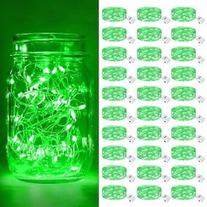 Fairy Lights btfarm St Patricks Day 20 LED 7 pés, pacote com 30