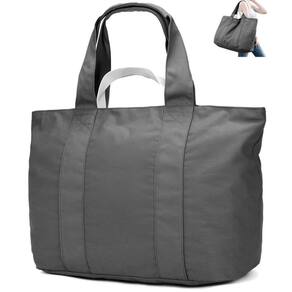 Sacola Bagelite 22" 50L de lona grande para mulheres cinza
