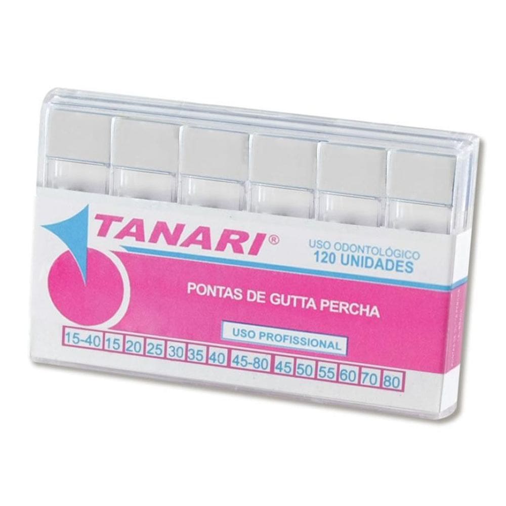 Ponta Guta Percha 35 Calibrada - Tanari