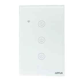 Interruptor Inteligente 3 Botões Wifi 4X2 - Branco 50/1