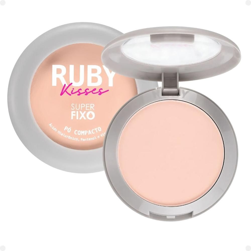 Pó Compacto Ruby Kisses Super Fixo Cor 105 Sfp105b