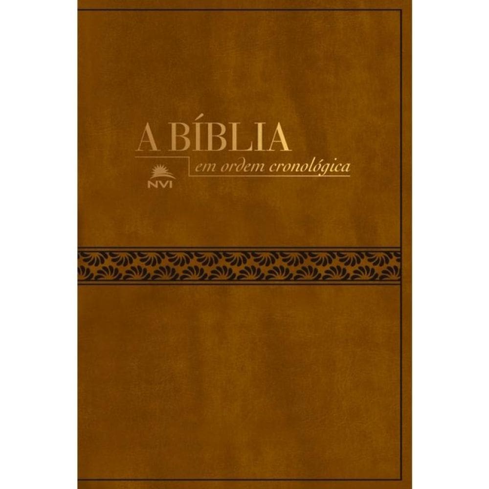 Bíblia Nvi Em Ordem Cronológica