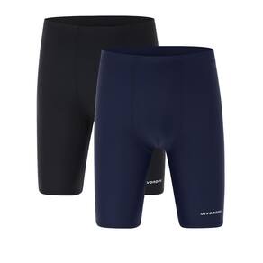 Jammers de natação DEVOROPA Boys Youth Competitive UPF 50+, pacote com 2