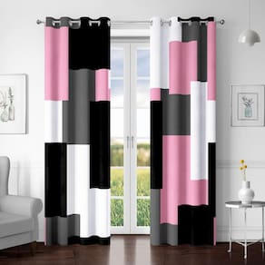 Cortinas Blackout Tyrot Pink 100% Blackout 180x183cm 2 painéis