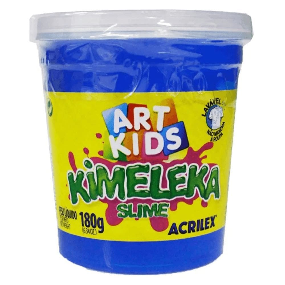 Kimeleka Slime Azul 180 g - Acrilex