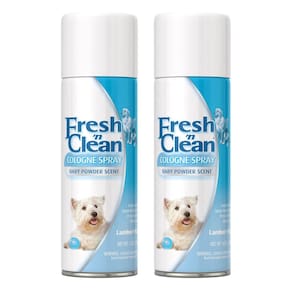 Spray de colônia PetAG Fresh `n Clean Baby Powder Perfume 180 ml x2