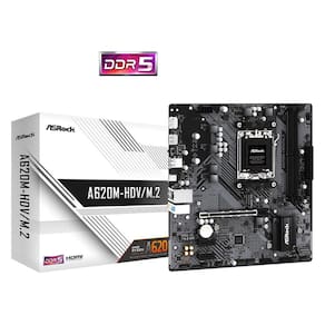 Placa Mãe Asrock A620M-Hdv M.2 Ddr5 Socket Am5 Micro Atx