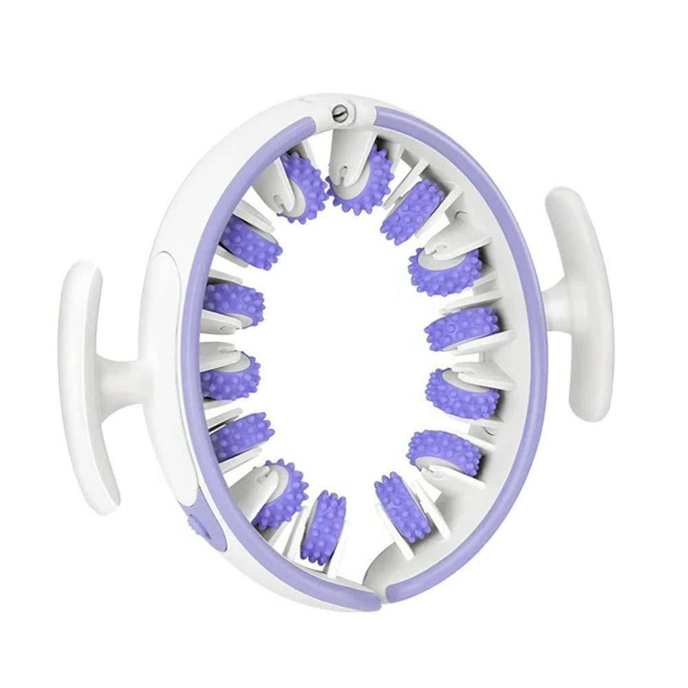 Massageador Multifuncional Manual Massagem Cintura Pernas Cor:Lilás