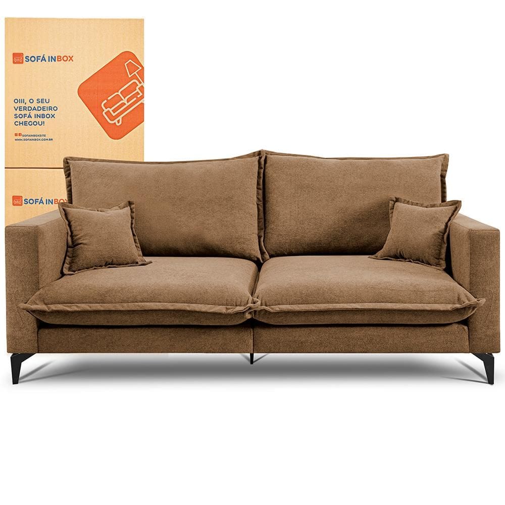 Sofá 2 Lugares Modular Boma. 1,70m Boucle Sofá inBox