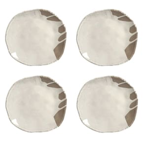 Conjunto de Pratos Rasos 04 Peças Orgânico Eco Pampa Porto Brasil