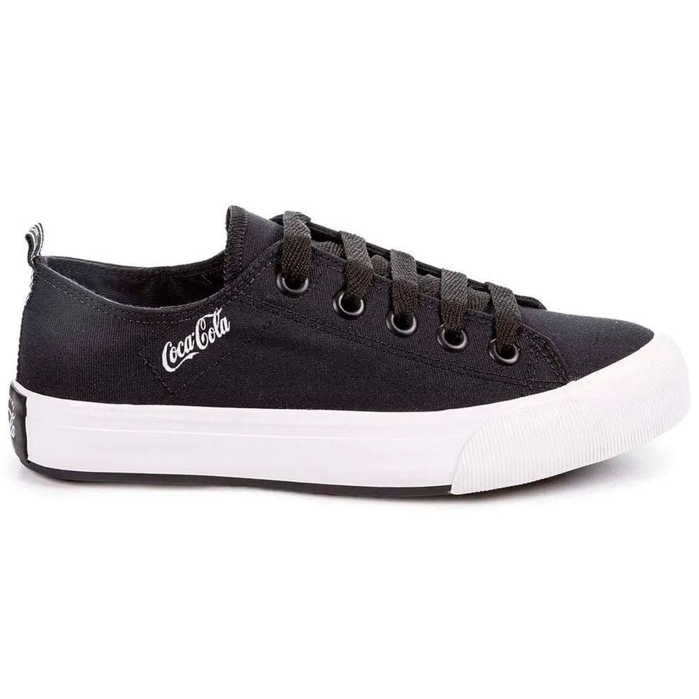Tênis Coca Cola Atlanta Canvas Coke Preto