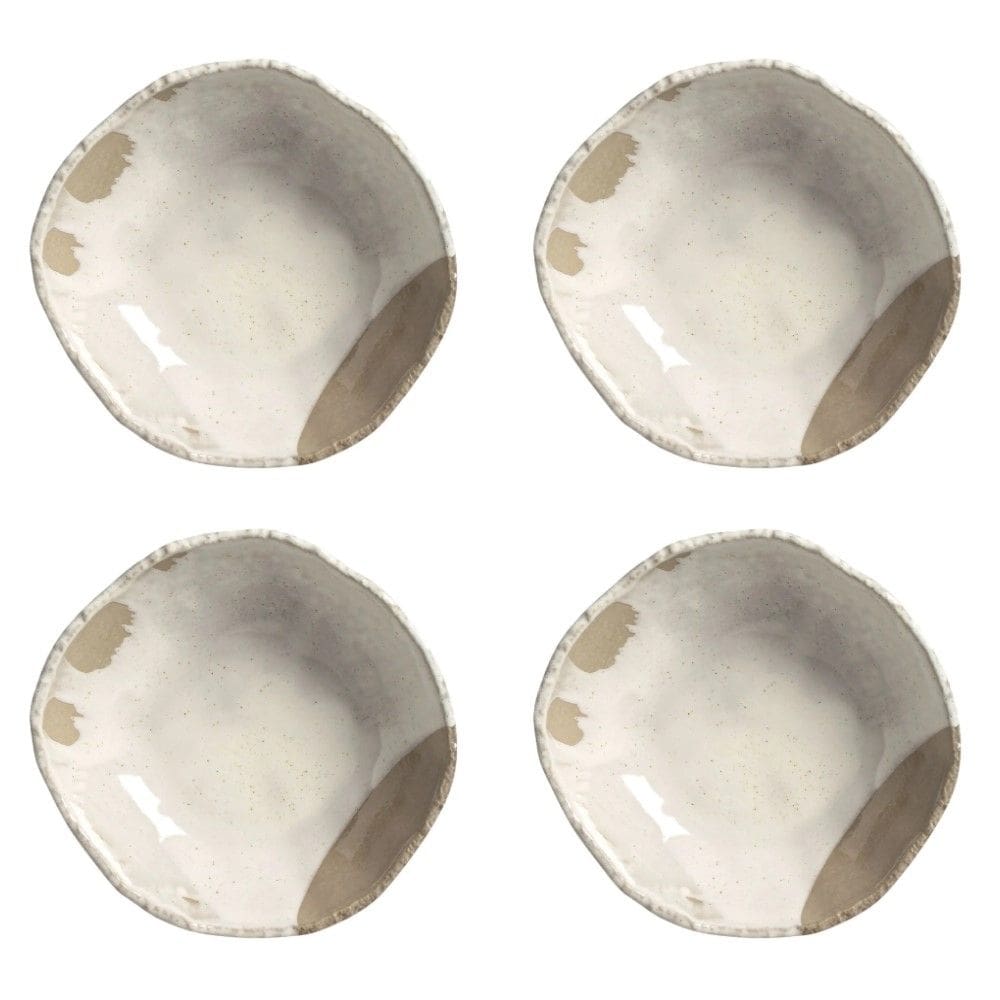 Conjunto de Pratos Fundos 04 Peças Orgânico Eco Pampa Porto Brasil