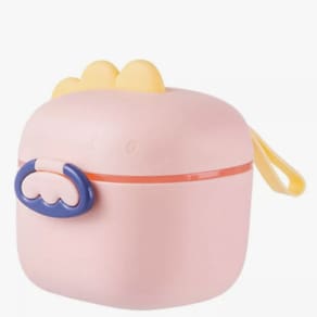 Distribuidor Em Pó leite Recipientes De Lanche Pequeno Formula Bebes Dino