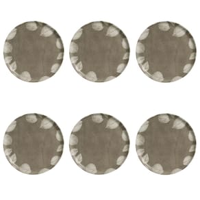 Conjunto de Pratos Rasos 06 Peças Bio Seiva Porto Brasil
